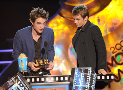 Robert Pattinson and Cam Gigandet