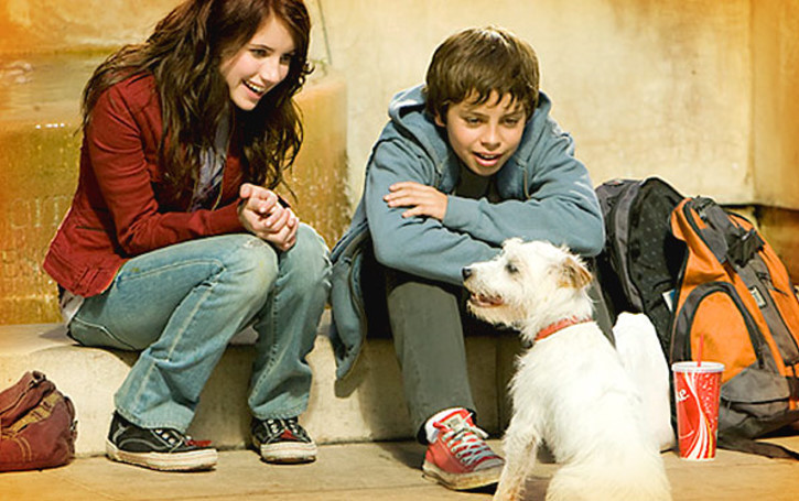 Still of Emma Roberts and Jake T. Austin in Hotel for Dogs (2009)