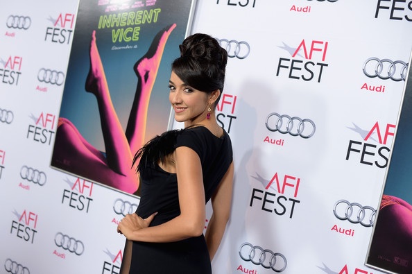 Actress Yvette Yates arrives to the AFI FEST 2014 Presented By Audi Gala Screening Of 'Inherent Vice' - Red Carpet