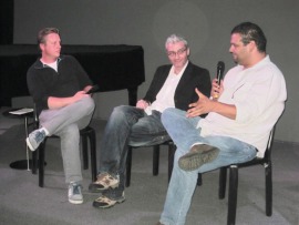 Alex Ago, David Bellini, Alvaro Rodriguez - Q&A after screening of 'Revolver' - IIC
