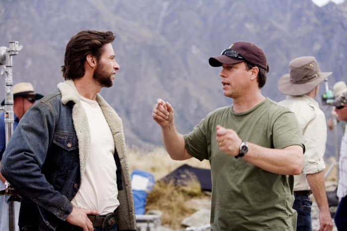 Still of Gavin Hood and Hugh Jackman in Iksmenai: pradzia. Ernis (2009)