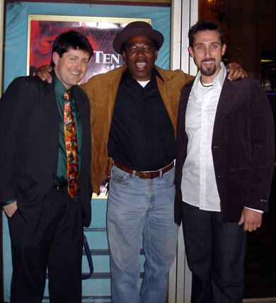Screenwriter Paul Osborne and actors Alfonso Freeman and Paul J. Alessi at the Cast & Crew screening of director Scott Storm's 