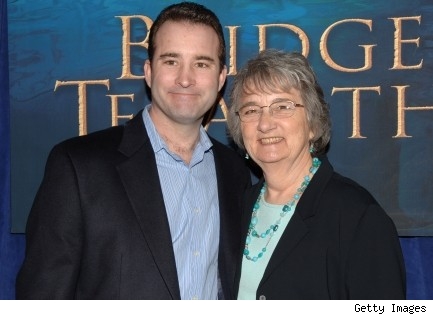 David Paterson and Katherine Paterson at premiere of 