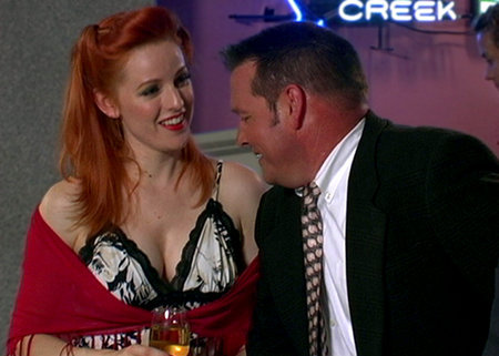 Jenine Mayring as Lola Bean and Skip Stellrecht as W. Fritz Bean in the mockumentary 