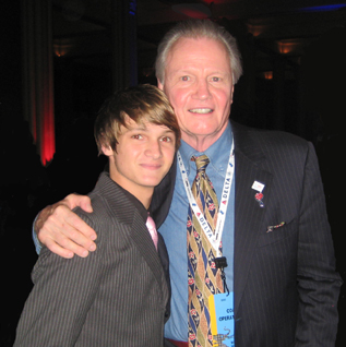 Jon Voight and Hunter Gomez--- Father and Son in National Treasure