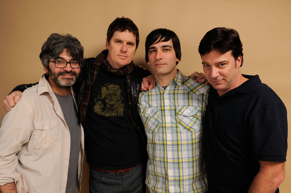 Sundance, 2011. Septien Cast from left, Onur Tukel, John Maringouin, Michael Tully, Robert Longstreet.