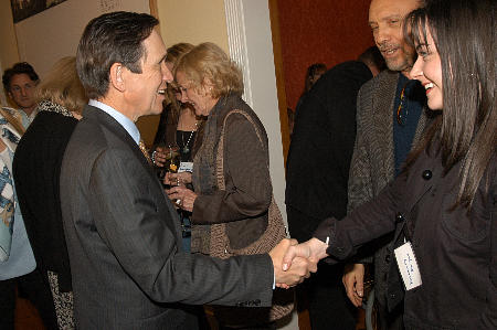 Rosemary Morgan and Dennis Kucinich