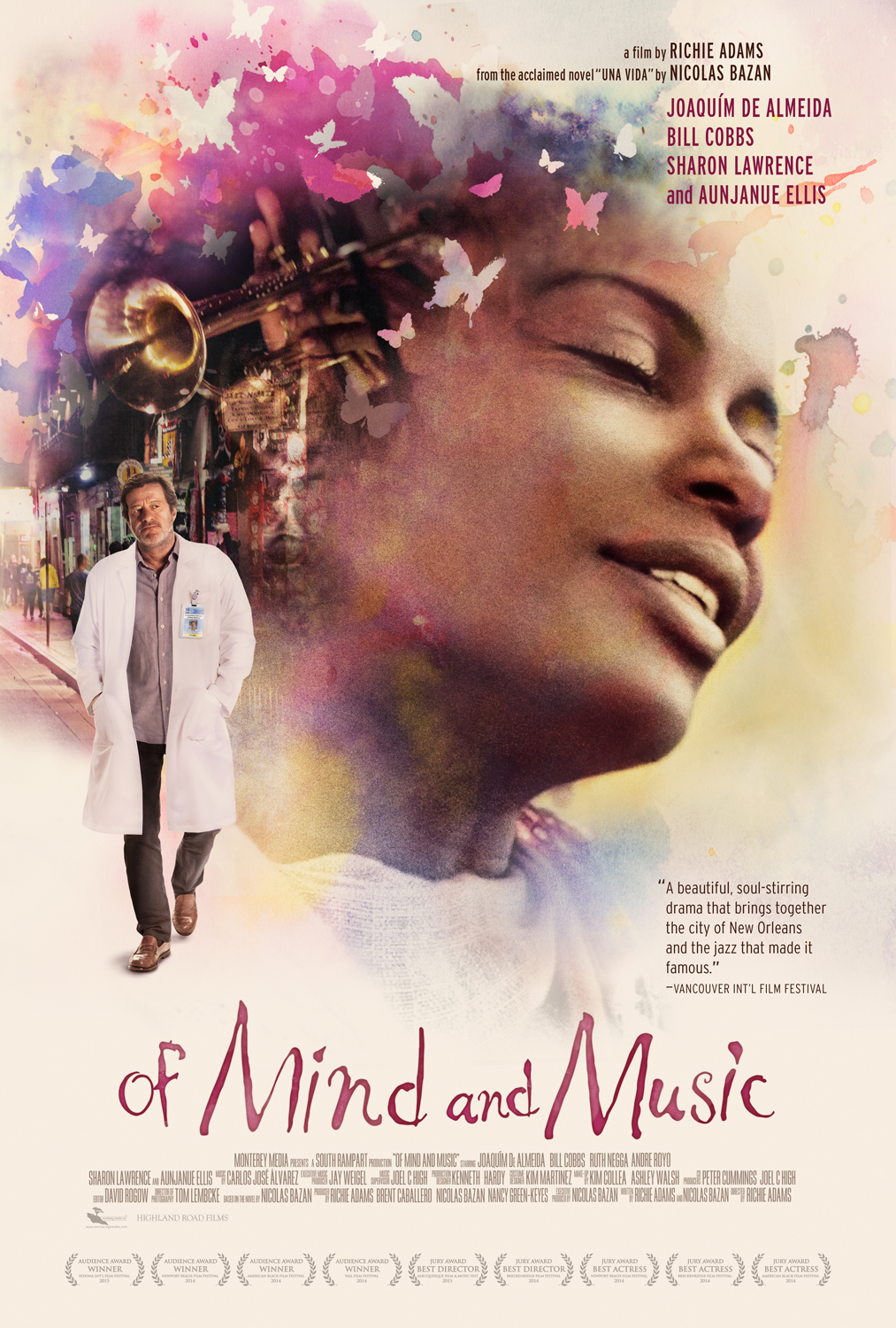 Sharon Lawrence, Joaquim de Almeida, Bill Cobbs, Aunjanue Ellis and Ruth Negga in Una Vida: A Fable of Music and the Mind (2014)