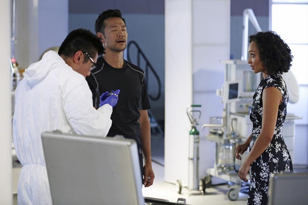 Still of Ruth Negga and Louis Ozawa Changchien in Agents of S.H.I.E.L.D. (2013)