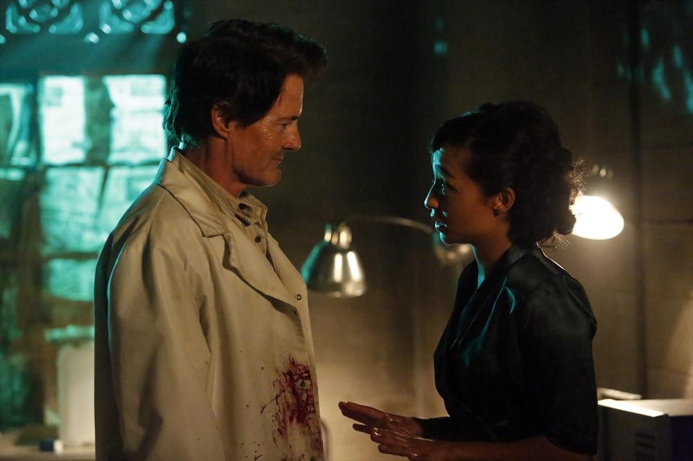 Still of Kyle MacLachlan and Ruth Negga in Agents of S.H.I.E.L.D. (2013)
