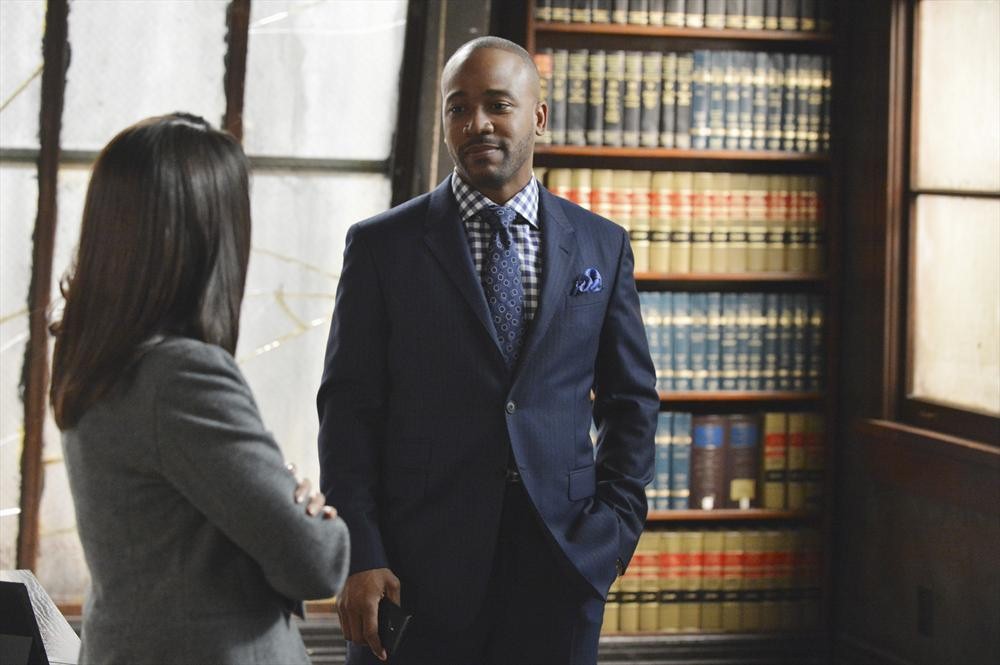 Still of Kerry Washington and Columbus Short in Scandal (2012)