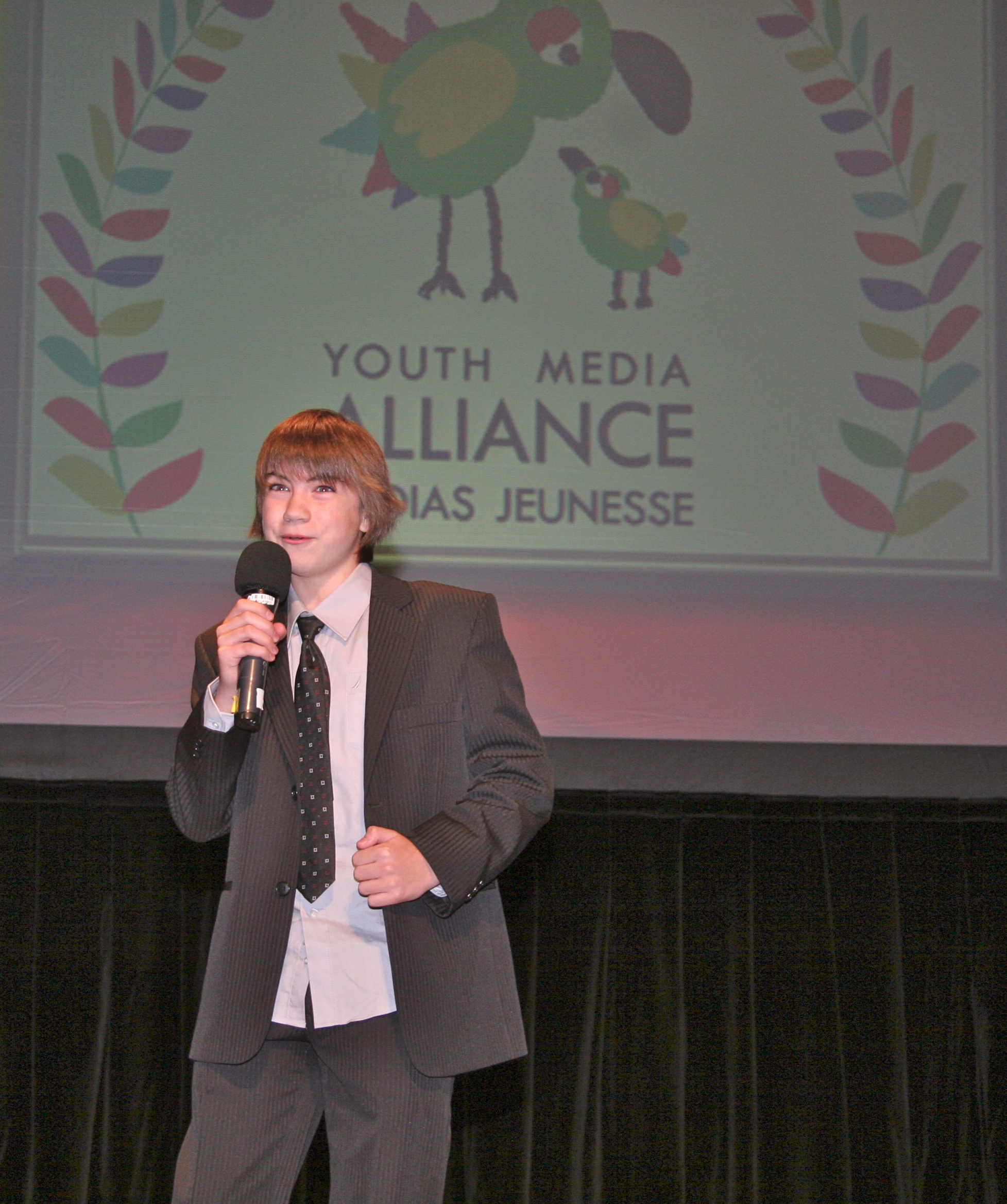 Maxwell was a presenter at the 2011 Youth Media Alliance Awards