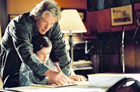 Still of Richard Gere and Flora Cross in Bee Season (2005)