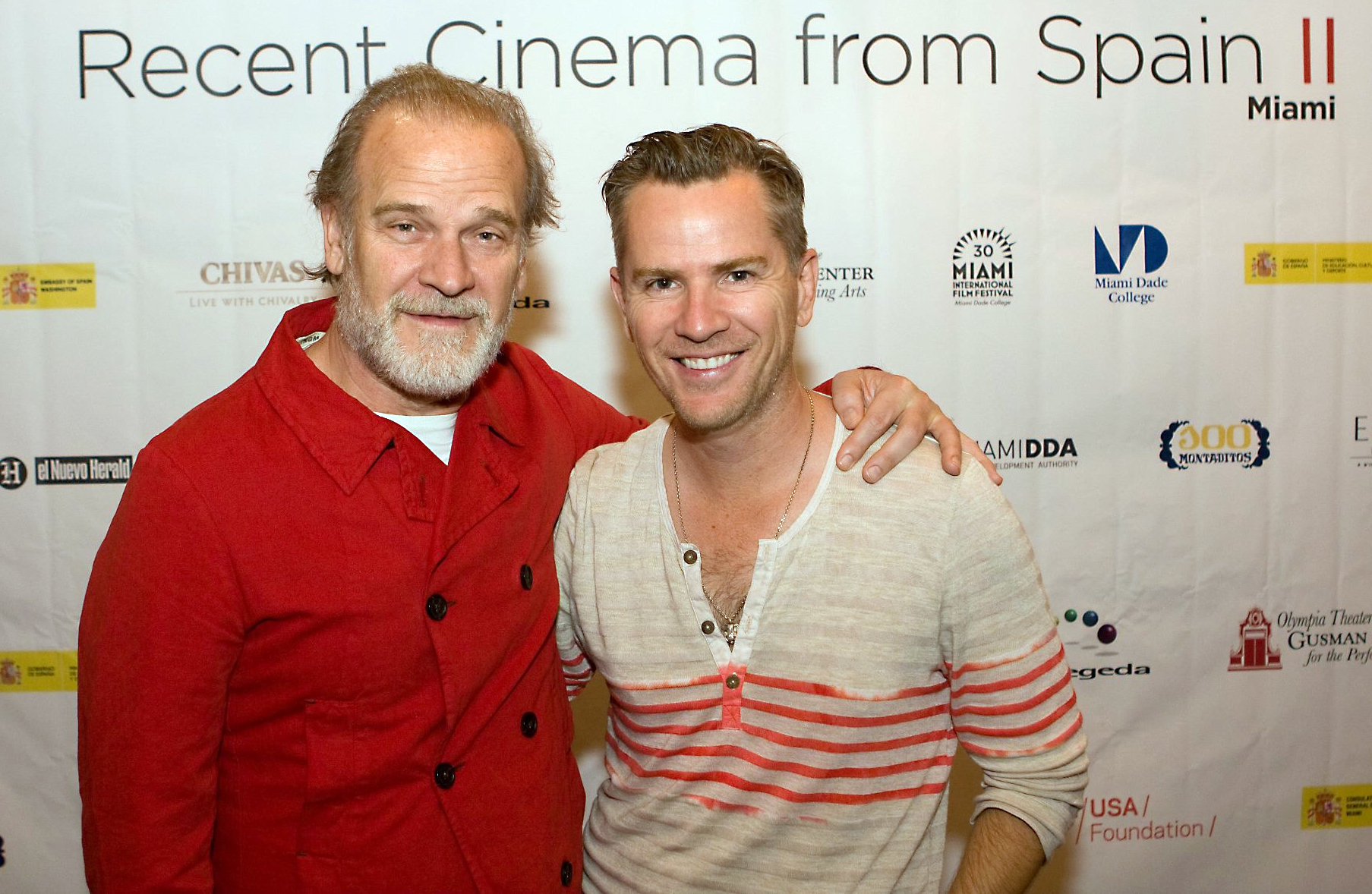 Luis Homer and Thomas Mikusz attending Recent Cinema from Spain