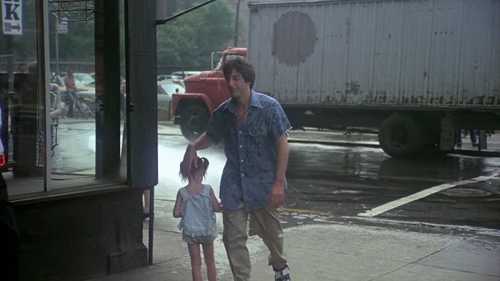 with Al Pacino (at 3 years old) in 'Serpico'
