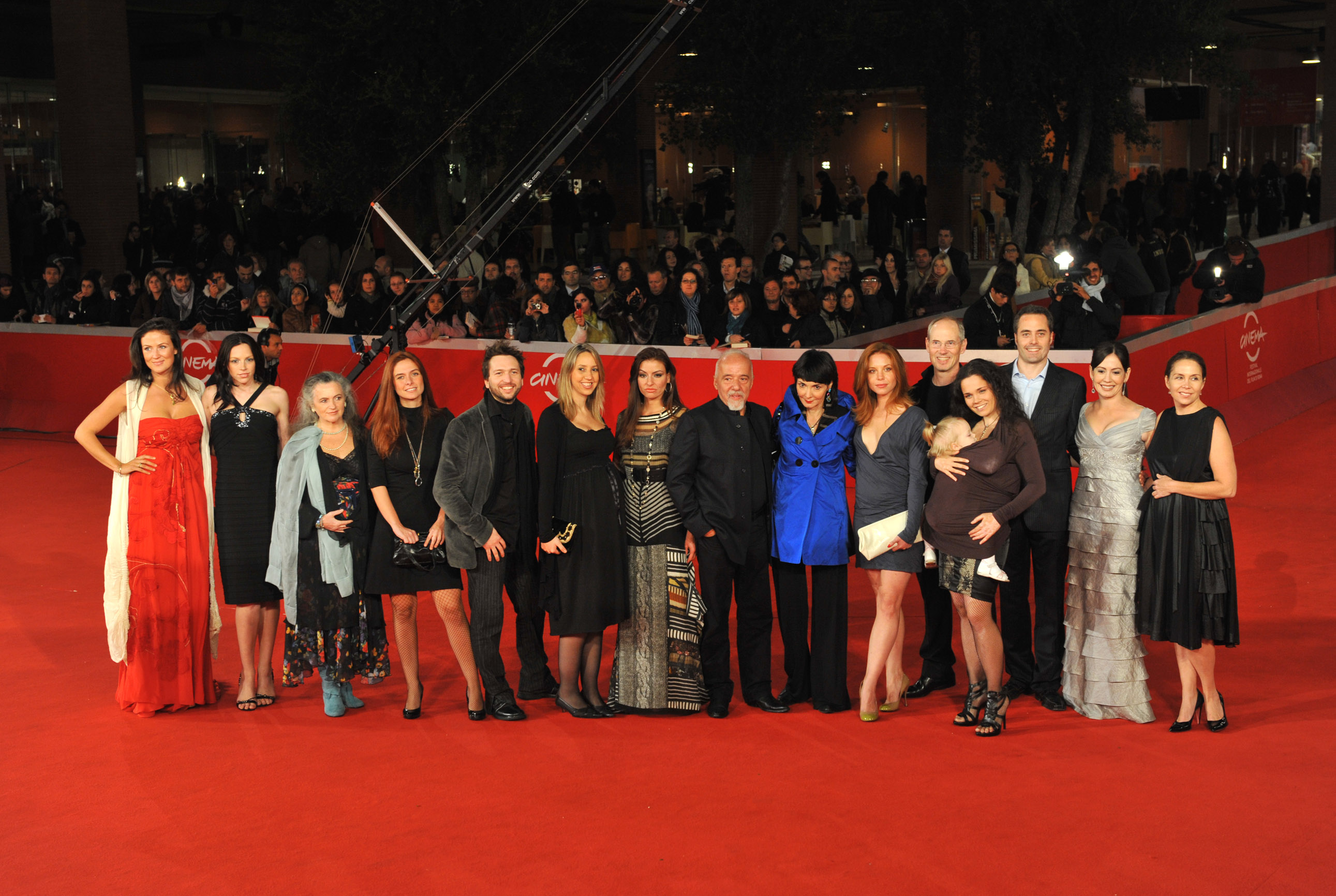 Linda Vandersteen with The Experimental Witch Project at The Rome Film Festival