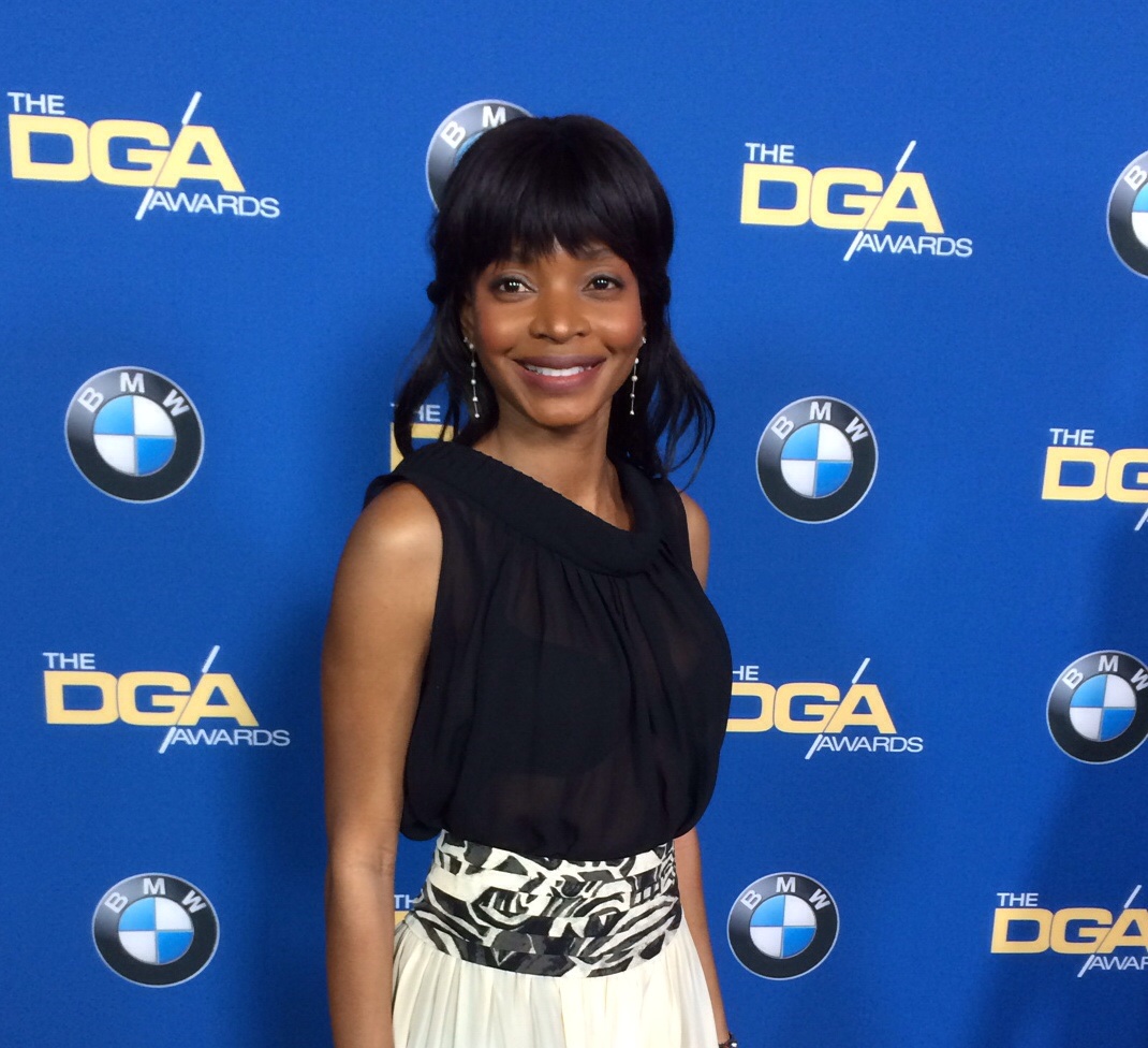 Bibi Amos at Director's Guild event
