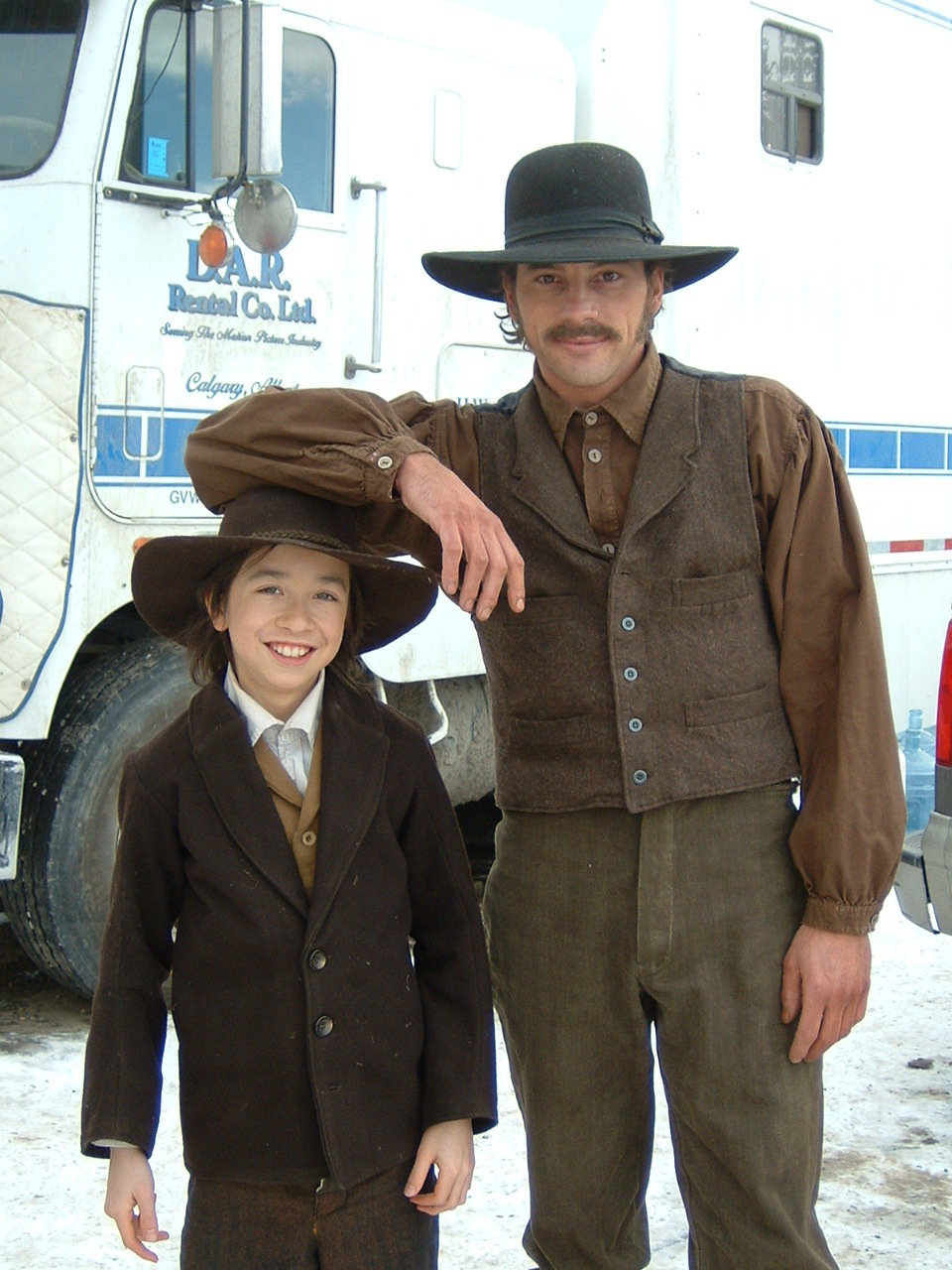 On the set of INTO THE WEST, Dec 2004. Samuel Patrick Chu (as 