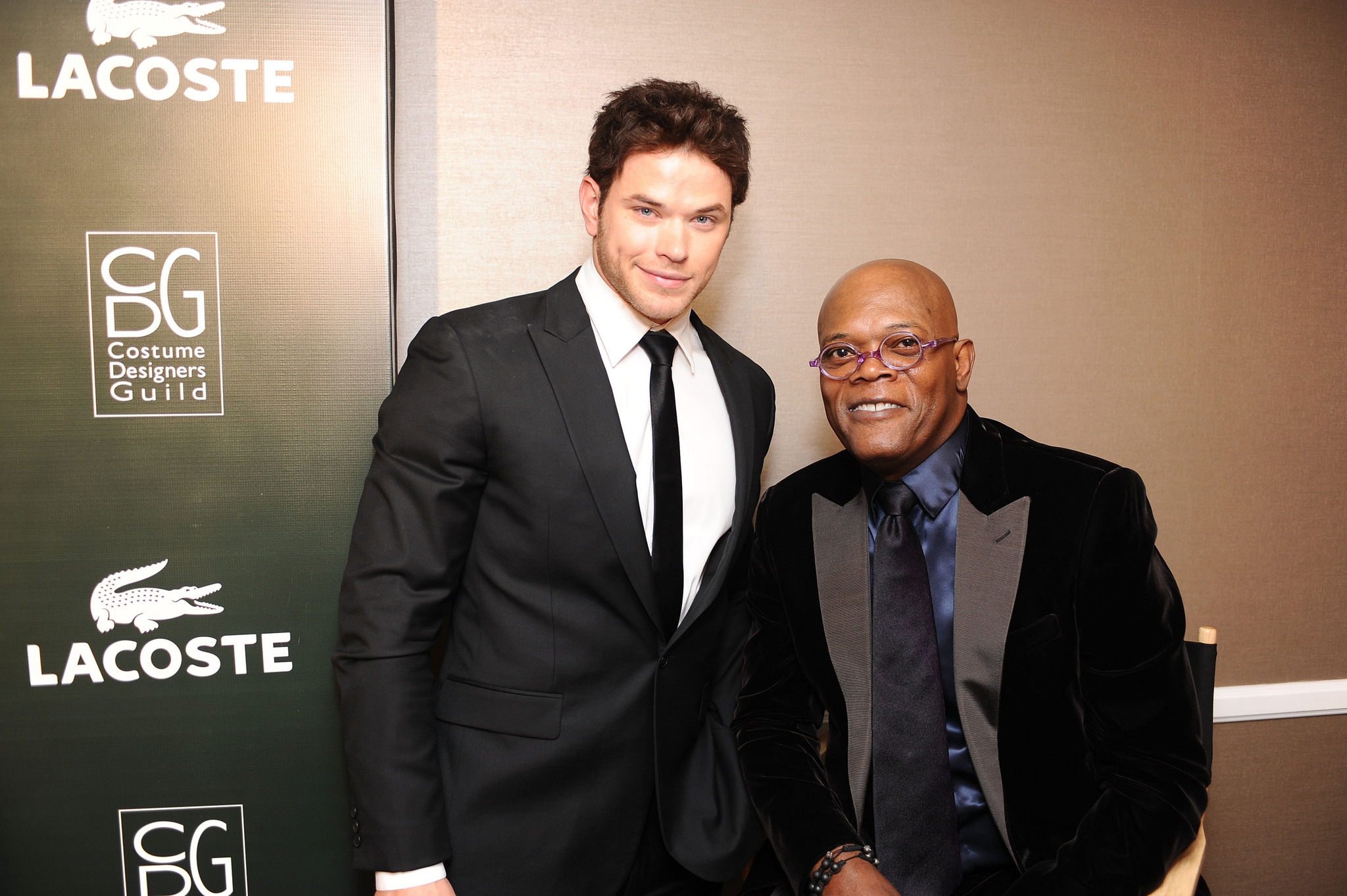 Samuel L. Jackson and Kellan Lutz