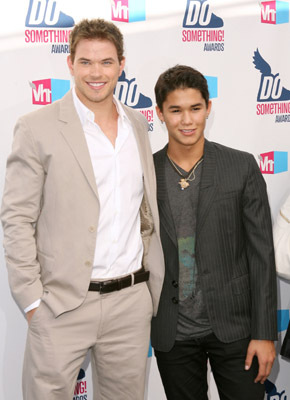 Kellan Lutz and Booboo Stewart