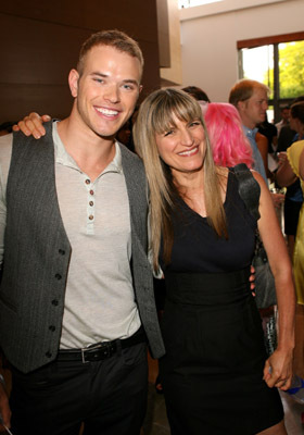 Catherine Hardwicke and Kellan Lutz