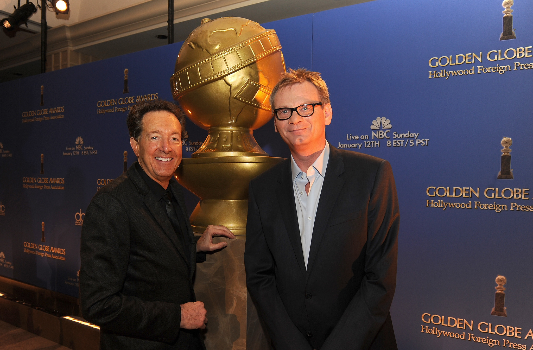 Barry Adelman and Theo Kingma at event of 71st Golden Globe Awards (2014)