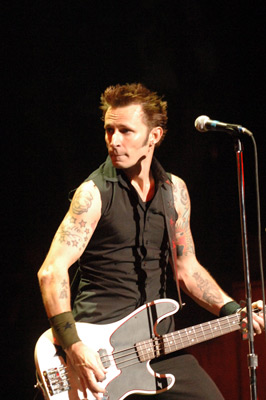 Mike Dirnt and Green Day