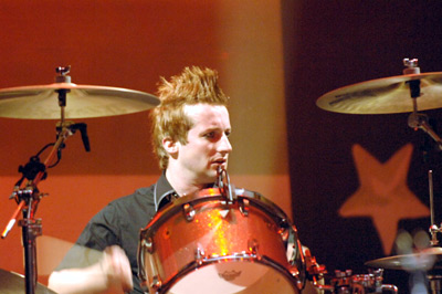 Tre Cool and Green Day
