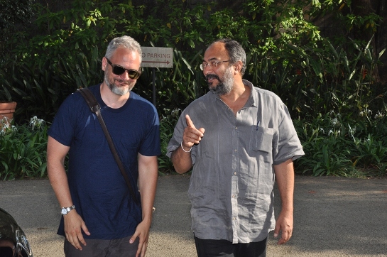 DW Harper and Anjum Rajabali at Whistling Woods International Film Institute