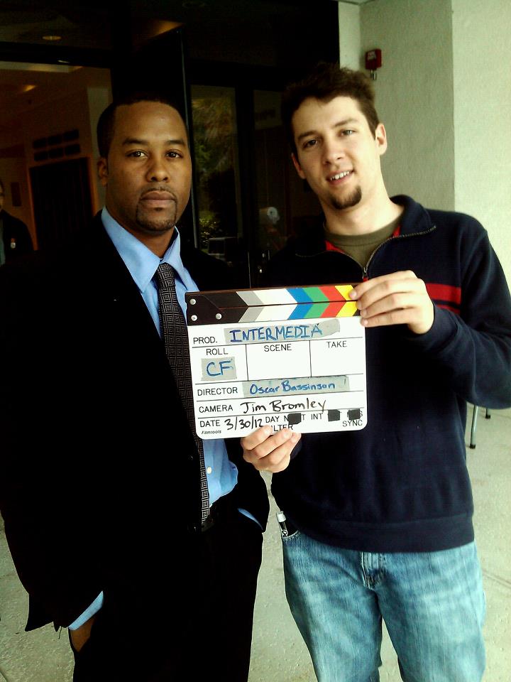 On the set of Commercial