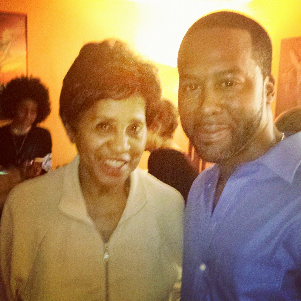 MARLA GIBBS CAME TO SEE ME PERFORM IN MY STAGE PLAY LIFE STORIES