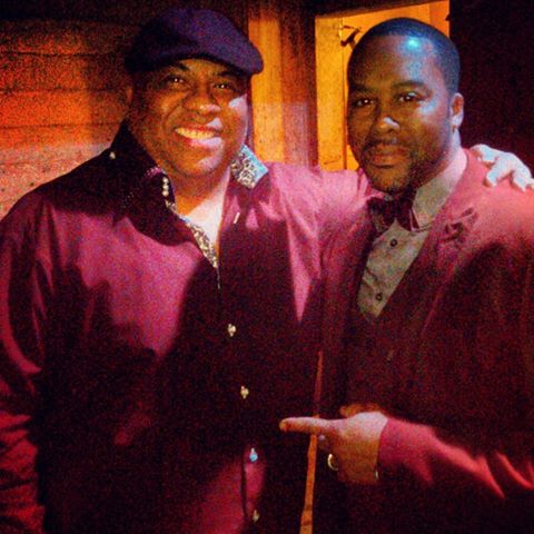 Don B Welch & I back Stage Stage Play #TakeItToTheLord....Or else