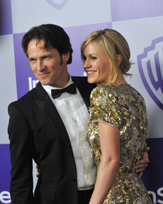 Anna Paquin and Stephen Moyer