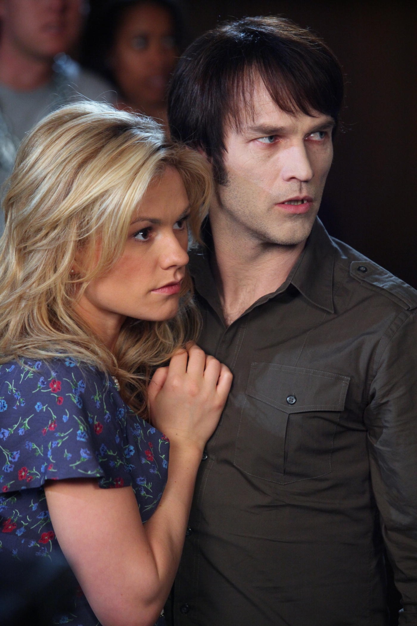 Still of Anna Paquin and Stephen Moyer in Tikras kraujas (2008)