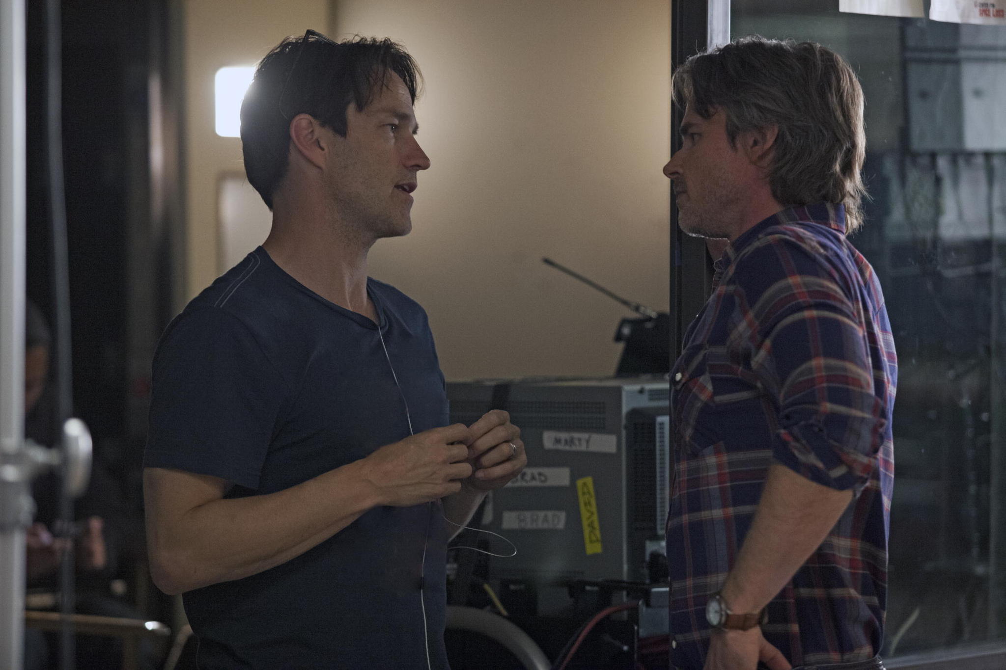 Still of Stephen Moyer and Sam Trammell in Tikras kraujas: Somebody That I Used to Know (2012)