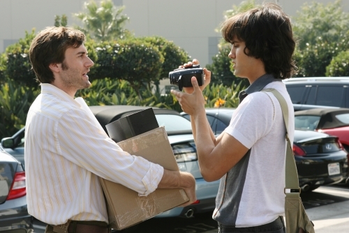 Still of Michael Steger and Ryan Eggold in 90210 (2008)