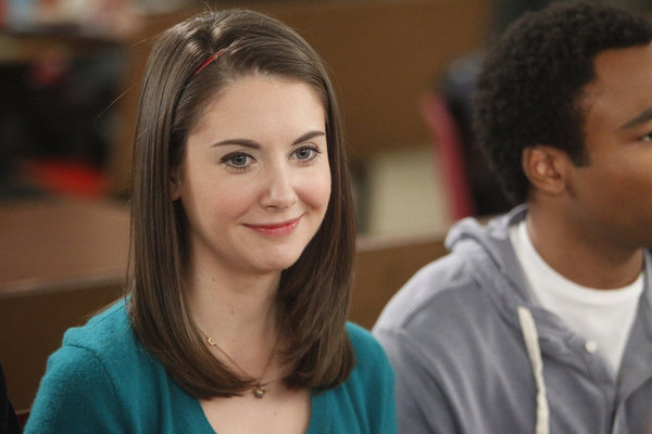 Still of Alison Brie in Community (2009)