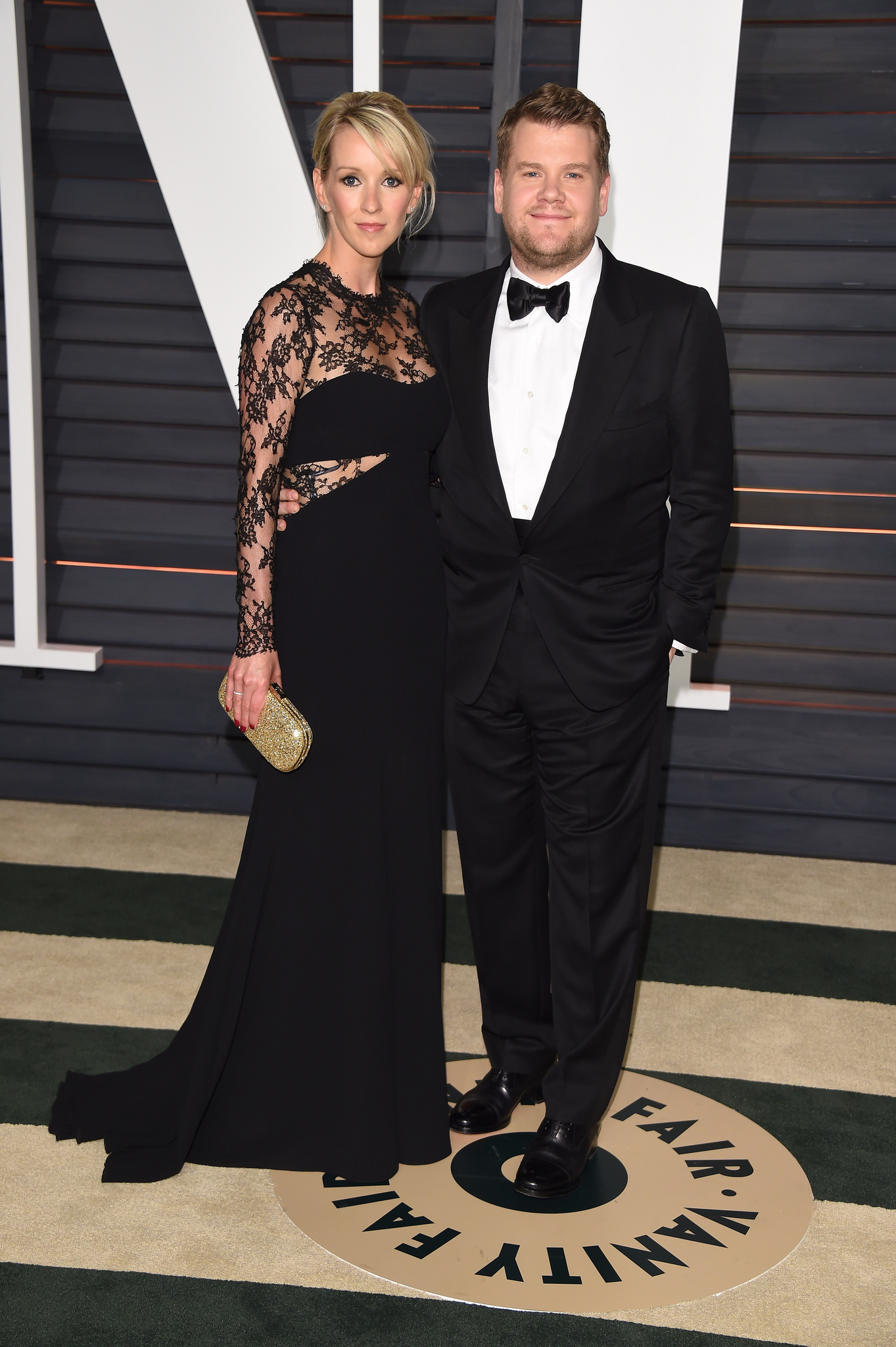 James Corden and Julia Carey at event of The Oscars (2015)