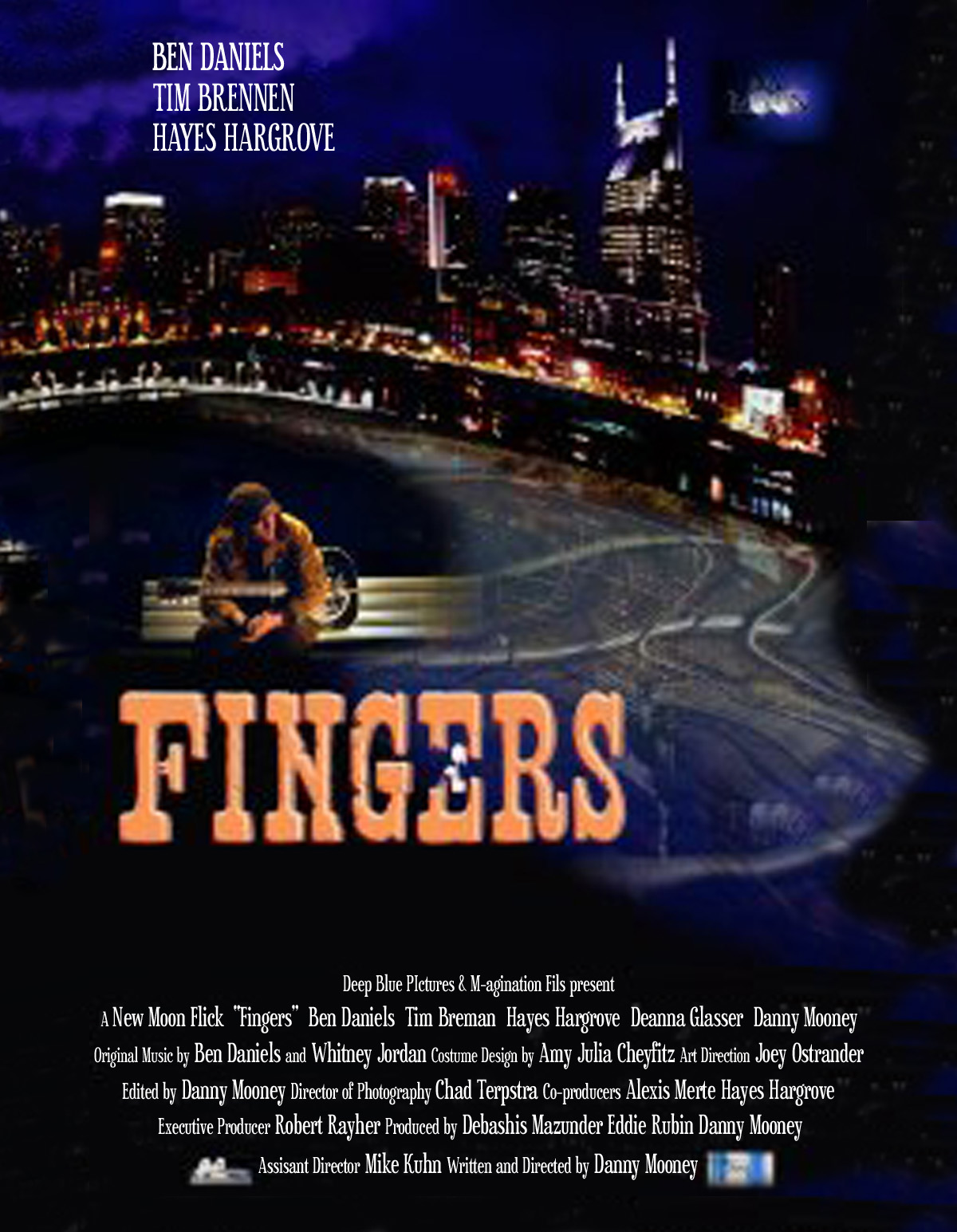 Fingers movie poster