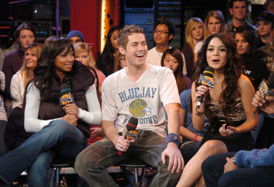 Monique Coleman, Drew Seeley and Vanessa Hudgens at event of High School Musical (2006)