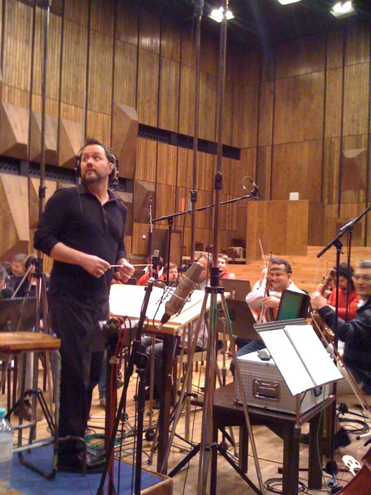 Recording the score to RIDDLE