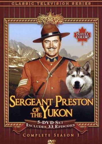 Dick Simmons and Yukon King in Sergeant Preston of the Yukon (1955)