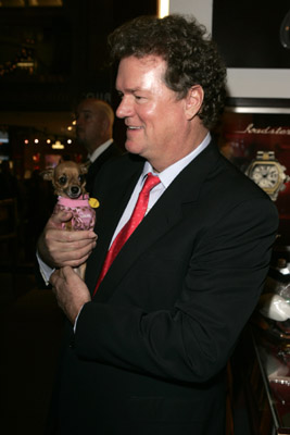 Rick Hilton and Tinkerbell the Dog