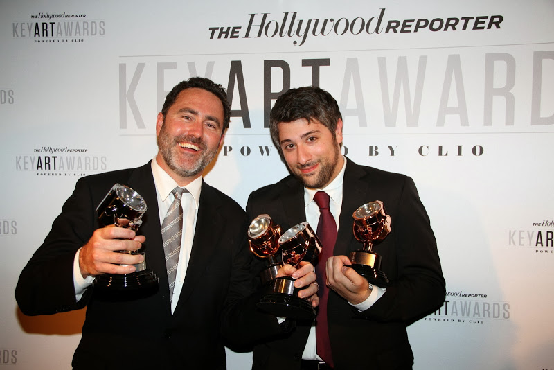 From left: Dylan O'Neil & J.D. Funari at the 2013 Key Art Awards