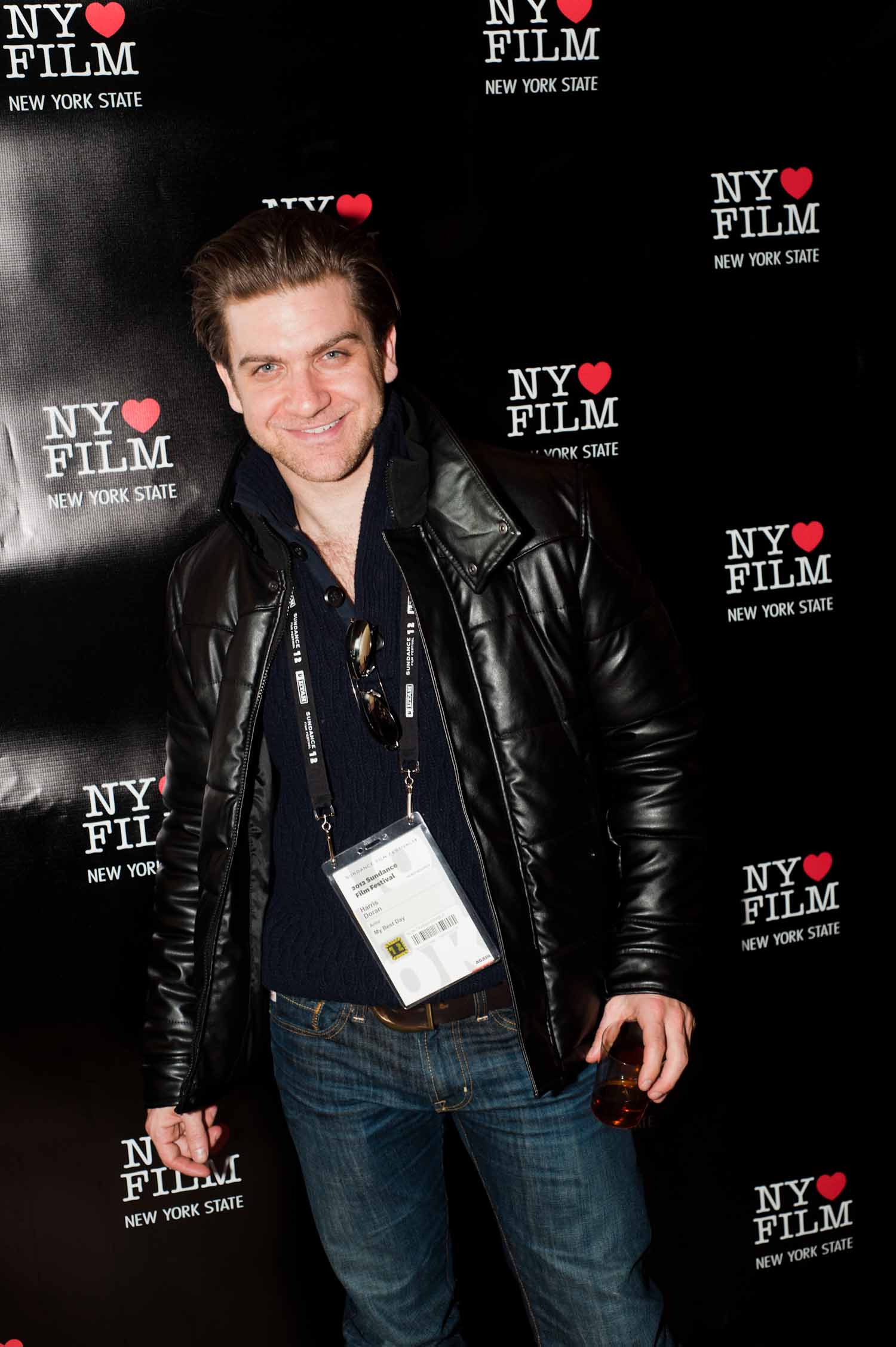 Harris Doran at the NY Loves Film. Sundance.