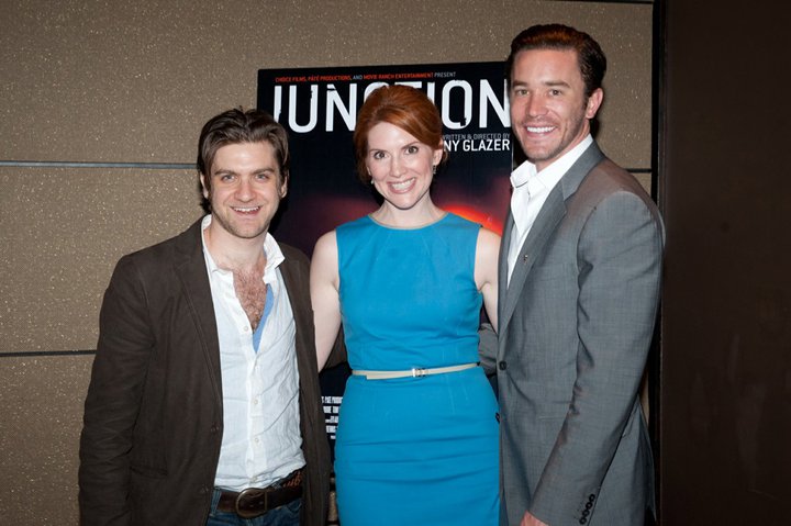 Harris Doran, Summer Crockett Moore, and Tom Pelphrey Junction screening at Tribeca Grand