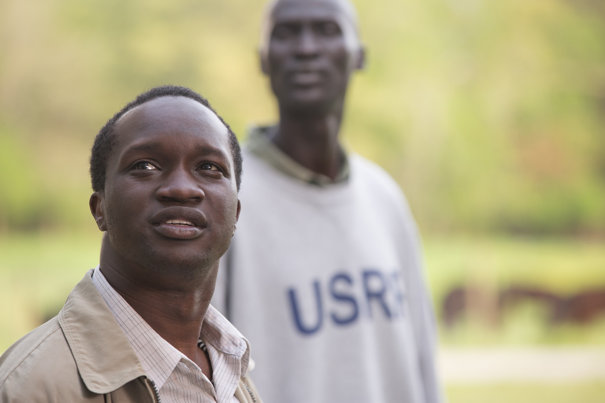 Still of Arnold Oceng and Ger Duany in The Good Lie (2014)