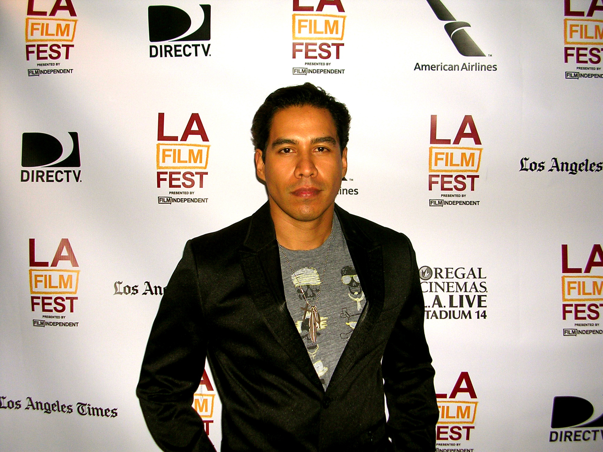 Actor Julian Garcia attends the movie premiere of The Way,Way Back. June 23, 2013 at The Los Angeles Film Festival.