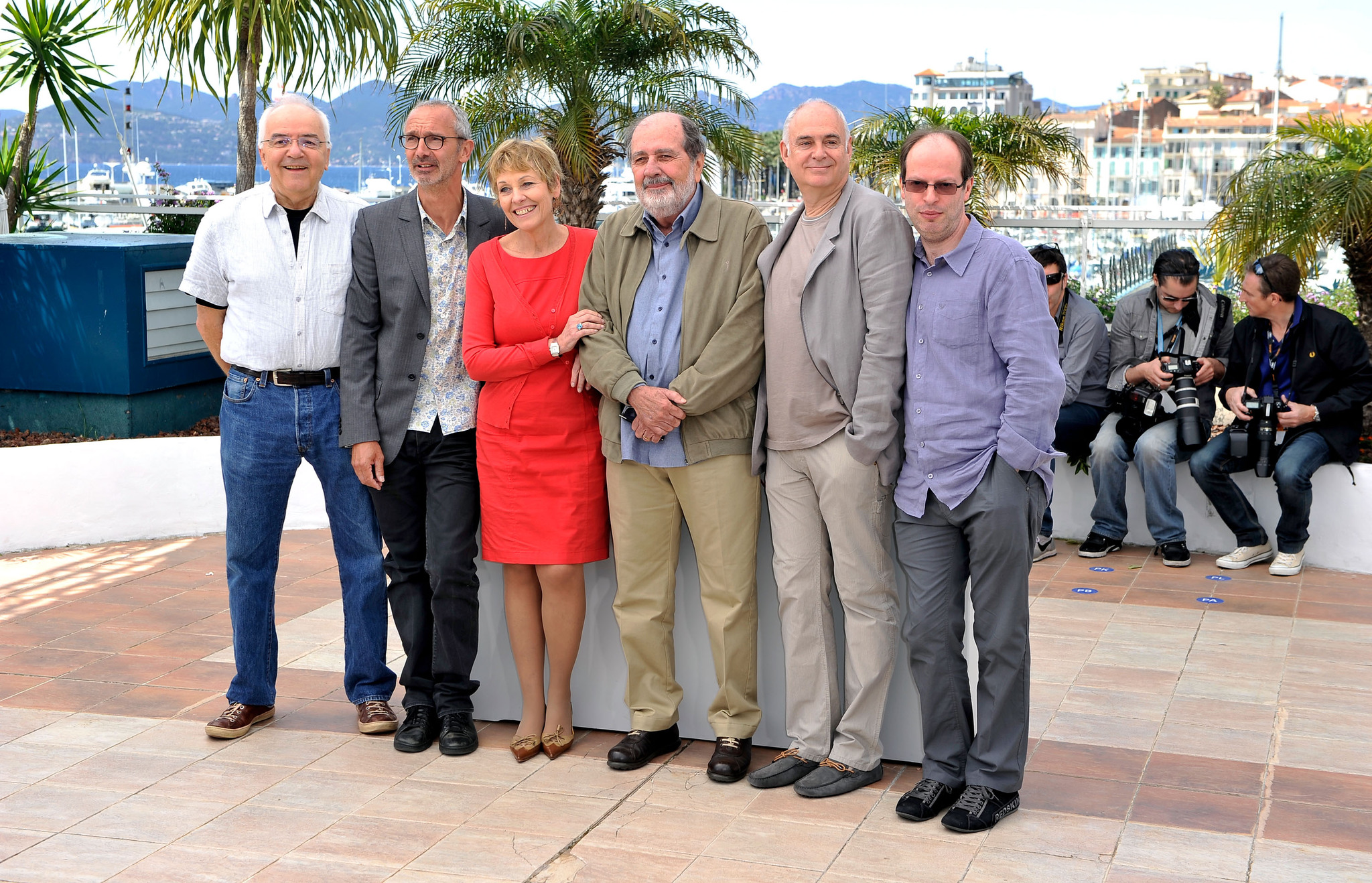 Michel Andrieu, Rémy Chevrin, Carlos Diegues, Hervé Icovic and Francis Gavelle