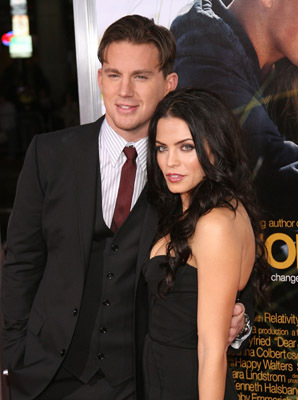 Channing Tatum and Jenna Dewan Tatum at event of Brangusis Dzonai (2010)